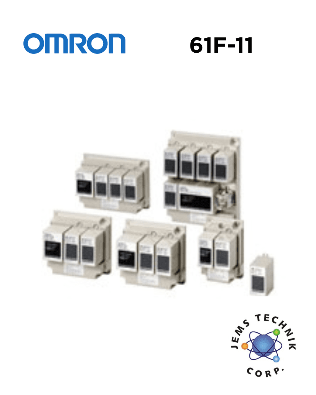 OMRON 61F-11 Floatless Level Controller | Liquid Level Relay Industrial Control