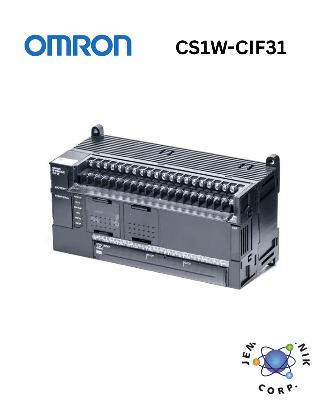 OMRON CS1W-CIF31 RS-422/485 Serial Adapter | PLC Communication Converter