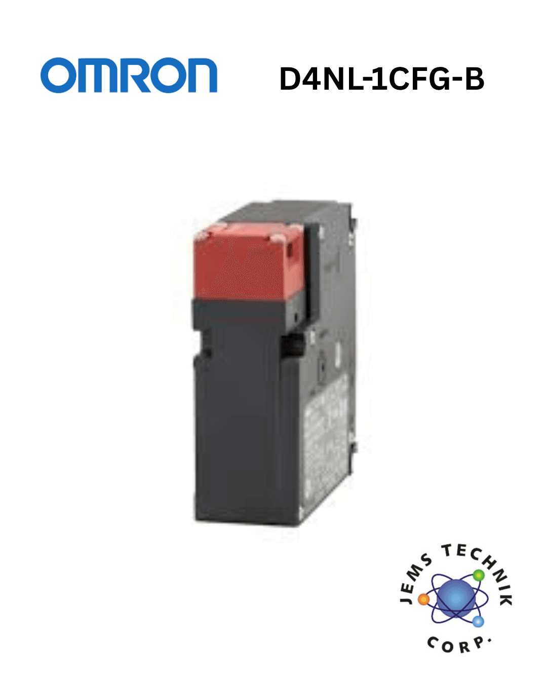 OMRON D4NL-1CFG-B Safety Door Lock Switch | Electromagnetic Guard Lock Industrial