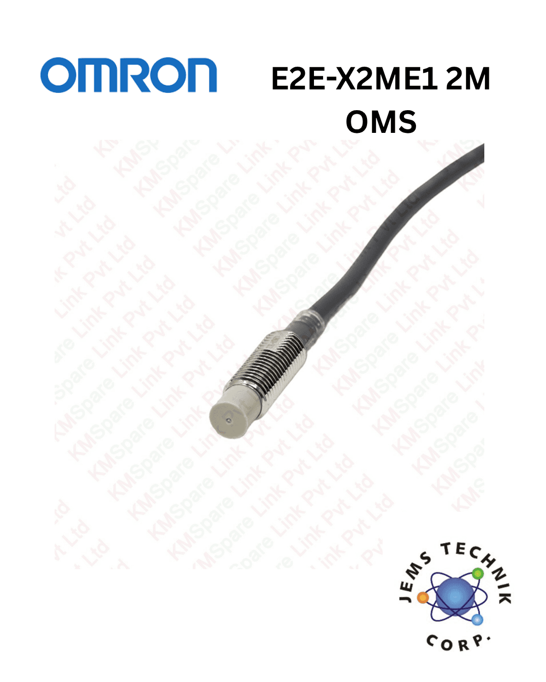 OMRON E2E-X2ME1 Inductive Proximity Sensor | M12 2mm NPN 2M Cable Industrial